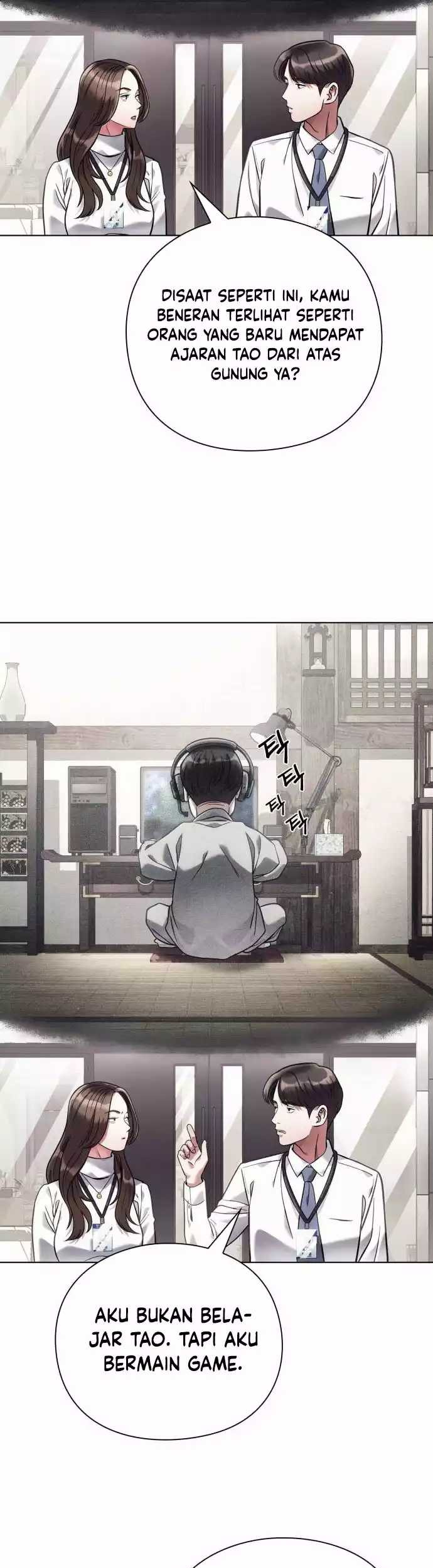 Office Worker Who Sees Fate Chapter 30 - halaman 9