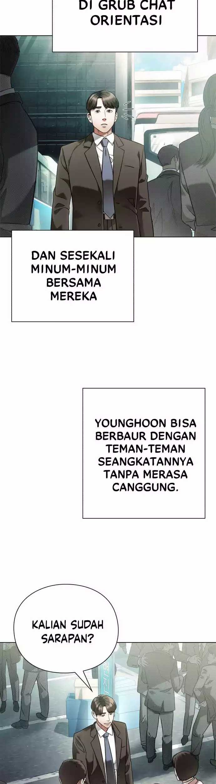 Office Worker Who Sees Fate Chapter 32 - halaman 16