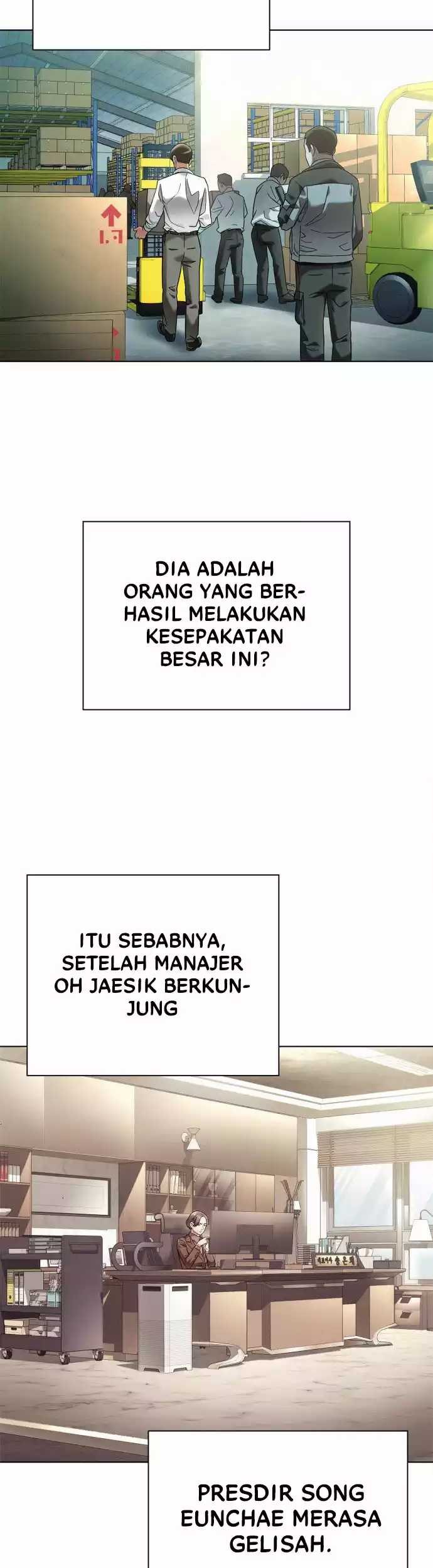 Office Worker Who Sees Fate Chapter 32 - halaman 42