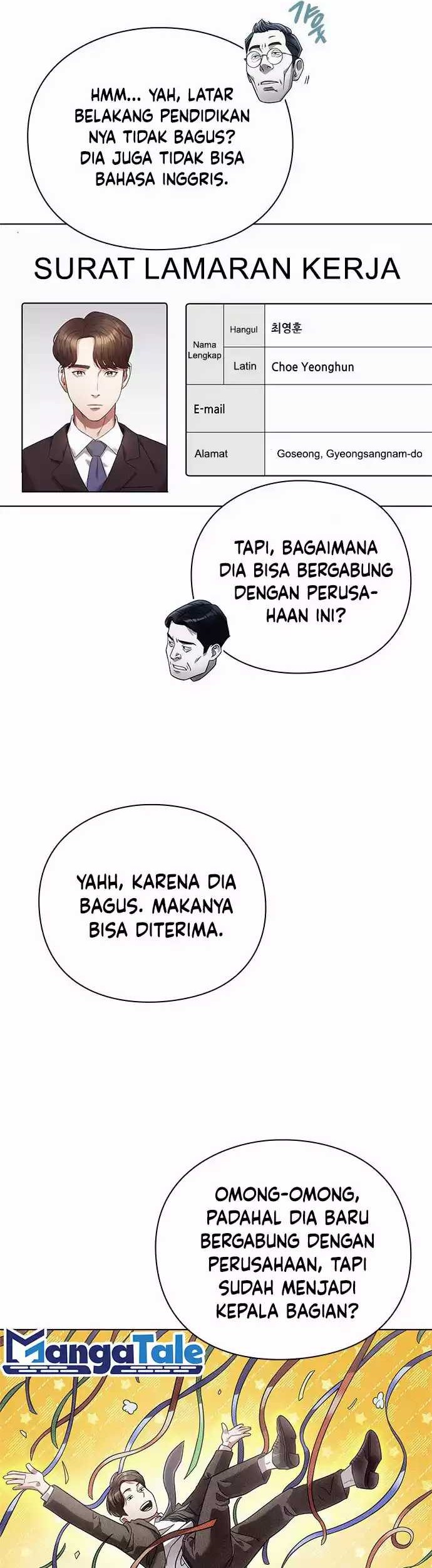 Office Worker Who Sees Fate Chapter 34 - halaman 11