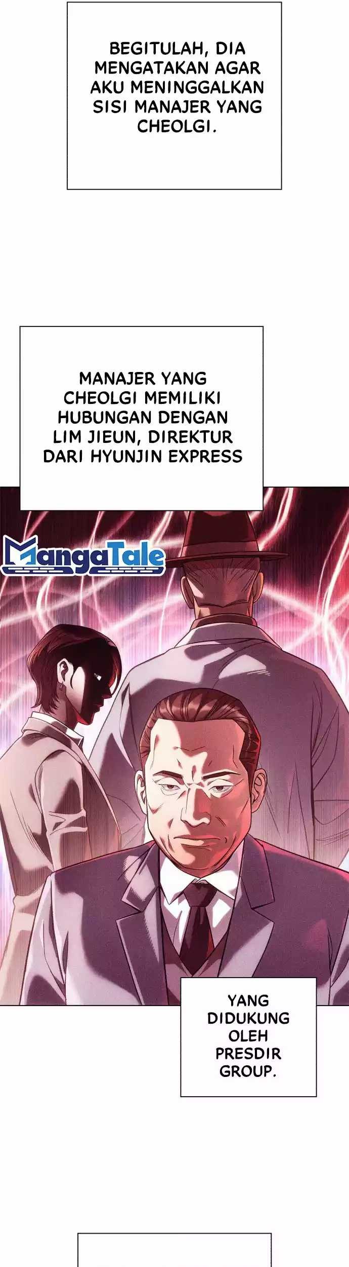 Office Worker Who Sees Fate Chapter 34 - halaman 20