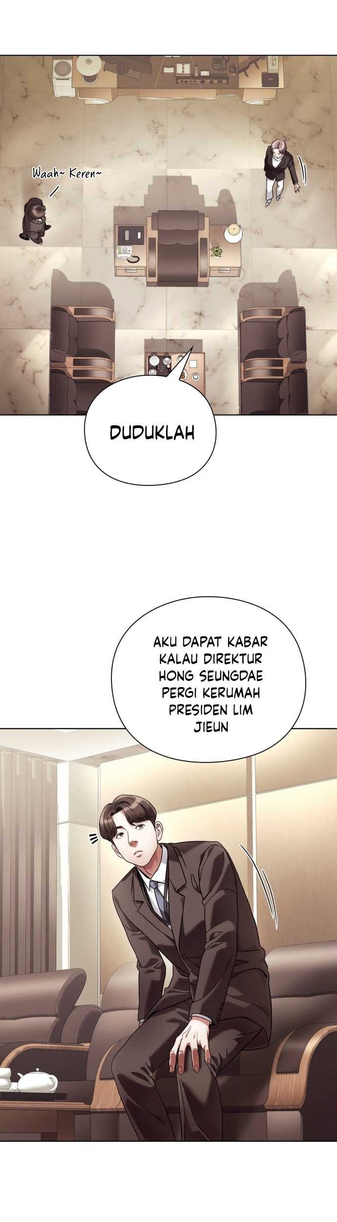 Office Worker Who Sees Fate Chapter 36 - halaman 14