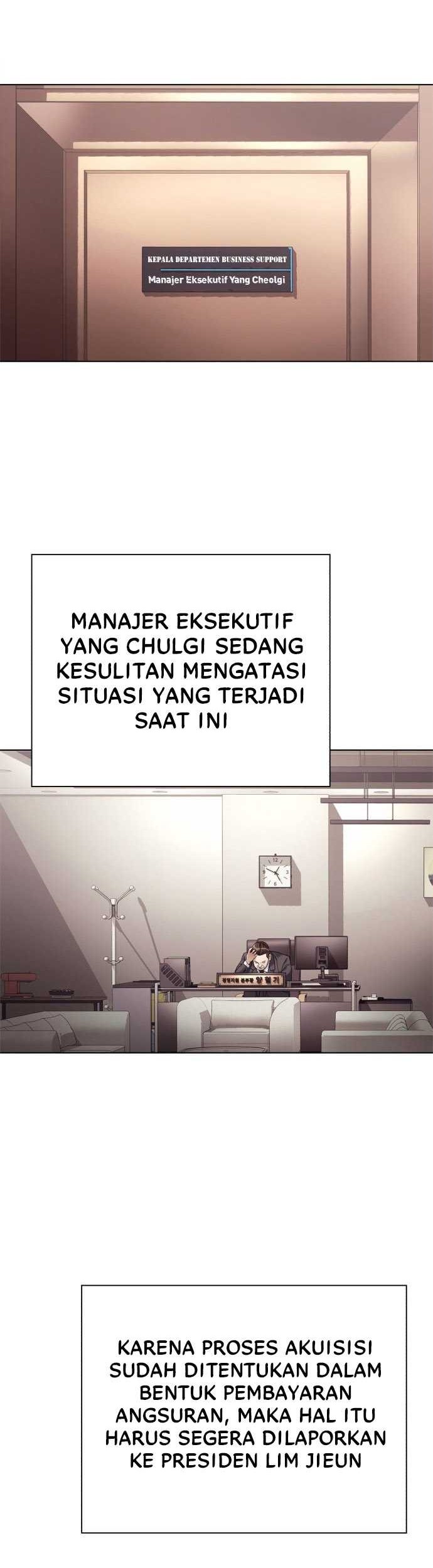 Office Worker Who Sees Fate Chapter 37 - halaman 43