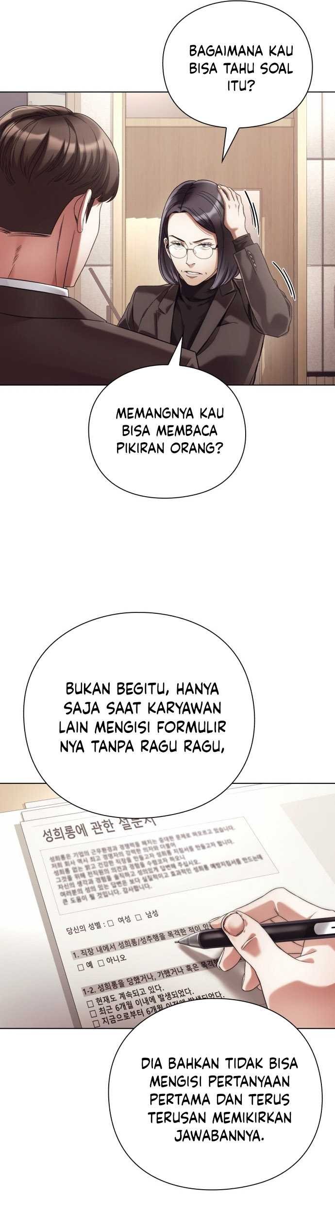 Office Worker Who Sees Fate Chapter 38 - halaman 14