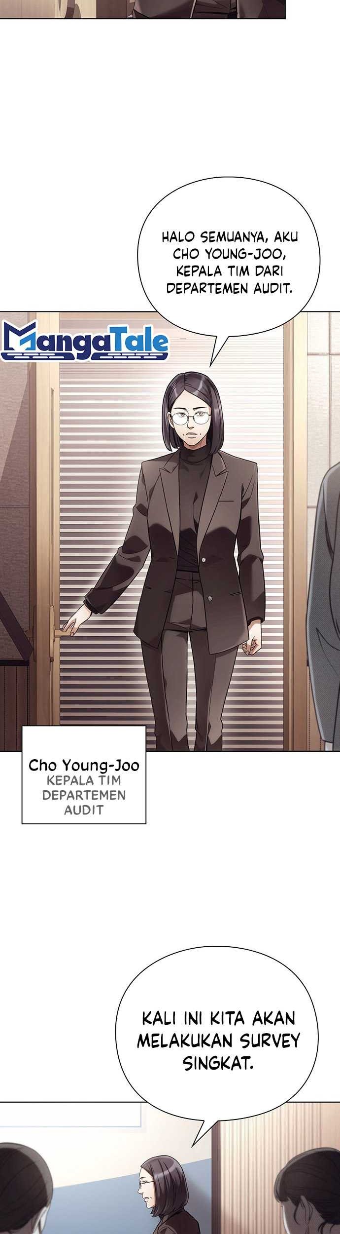 Office Worker Who Sees Fate Chapter 38 - halaman 3