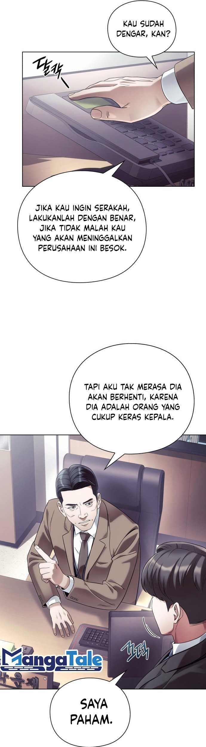Office Worker Who Sees Fate Chapter 38 - halaman 30