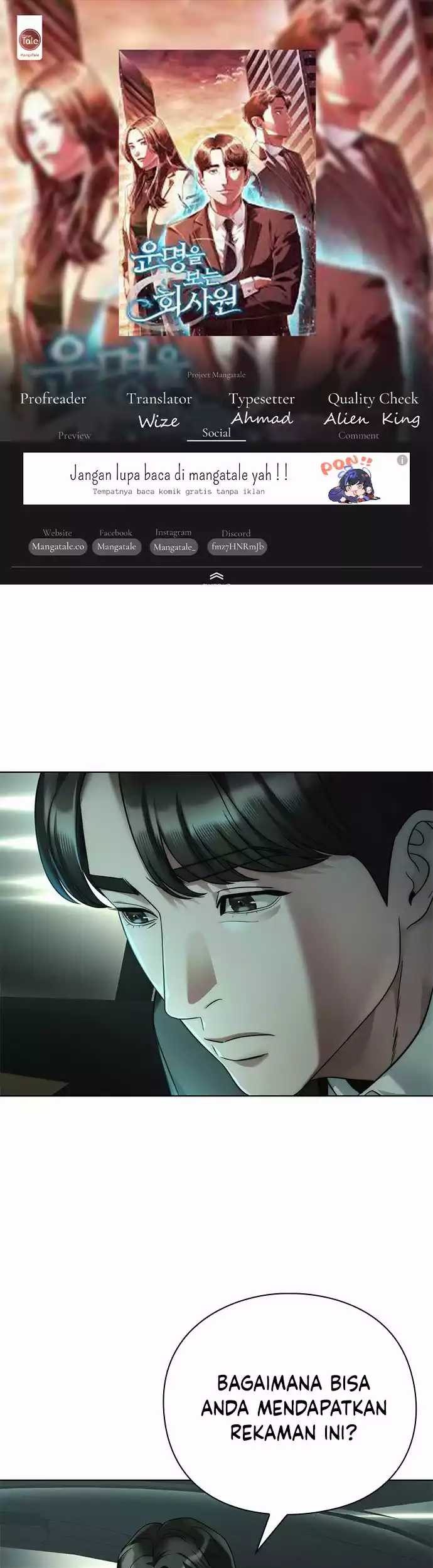 Office Worker Who Sees Fate Chapter 39 - halaman 1