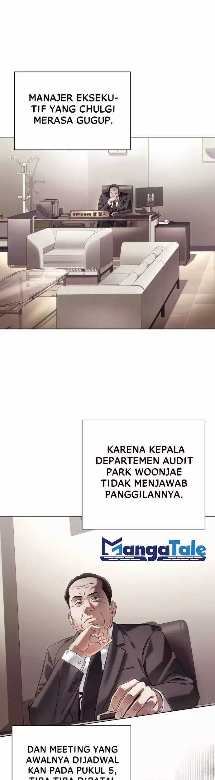 Office Worker Who Sees Fate Chapter 39 - halaman 14