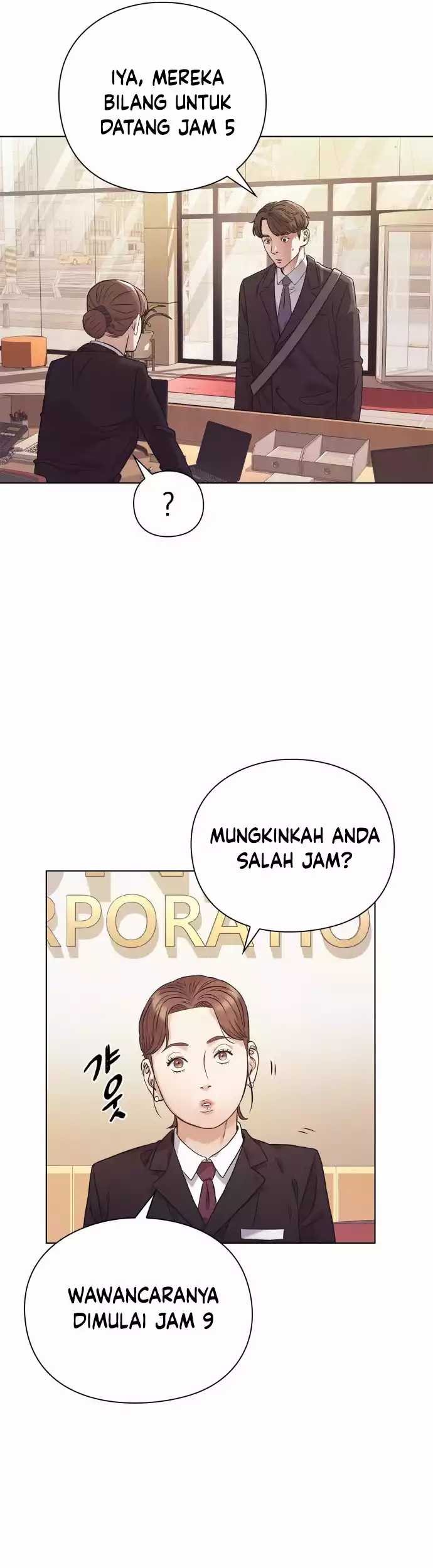 Office Worker Who Sees Fate Chapter 4 - halaman 6