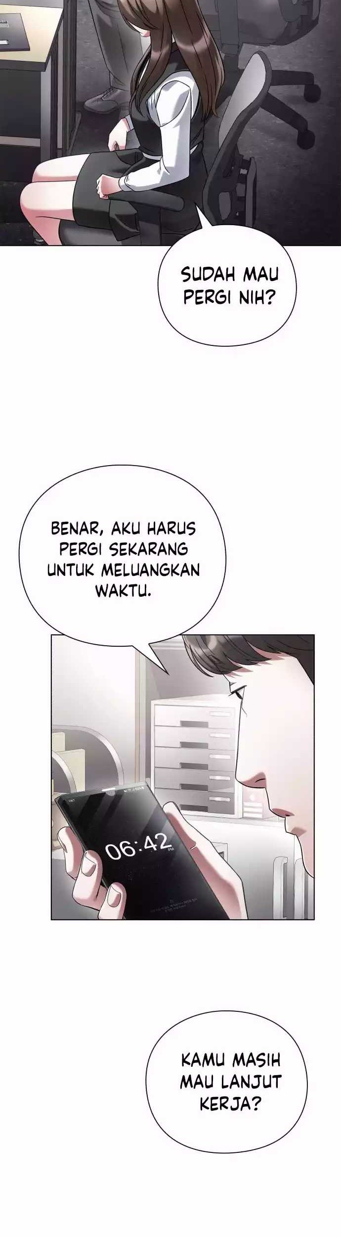 Office Worker Who Sees Fate Chapter 40 - halaman 19