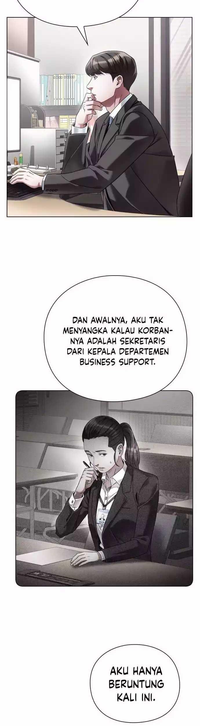 Office Worker Who Sees Fate Chapter 40 - halaman 3