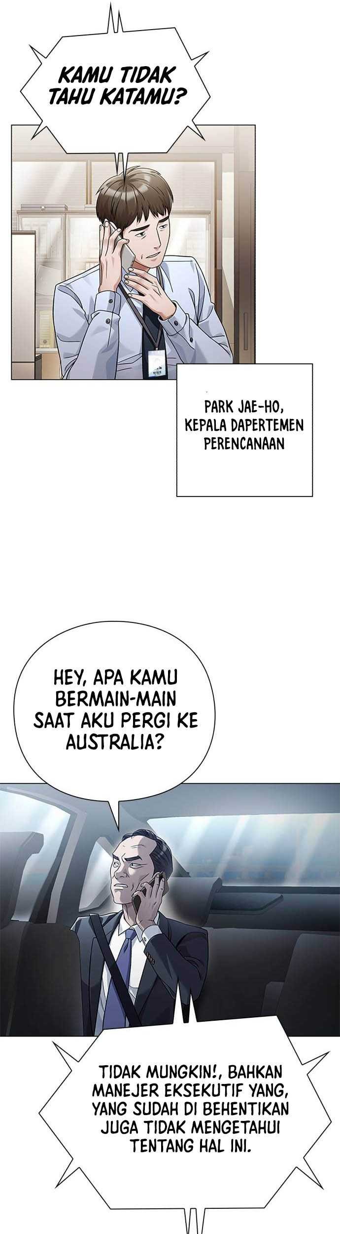 Office Worker Who Sees Fate Chapter 43 - halaman 46