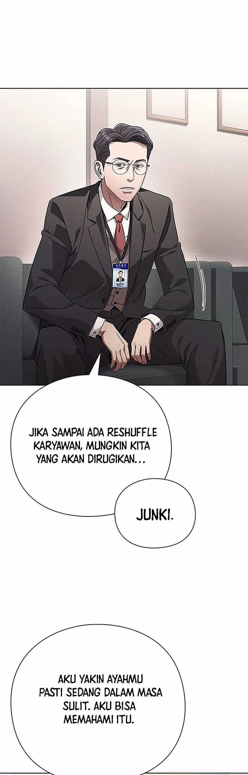 Office Worker Who Sees Fate Chapter 44 - halaman 11