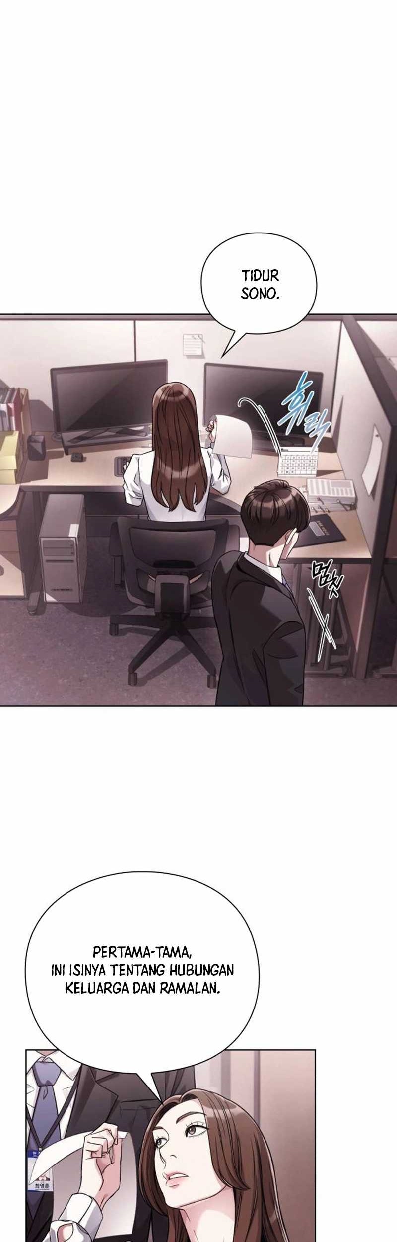 Office Worker Who Sees Fate Chapter 44 - halaman 48