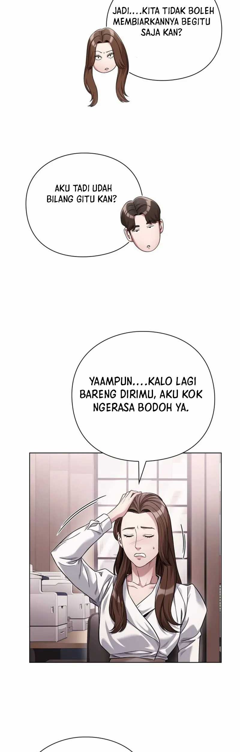 Office Worker Who Sees Fate Chapter 45 - halaman 34