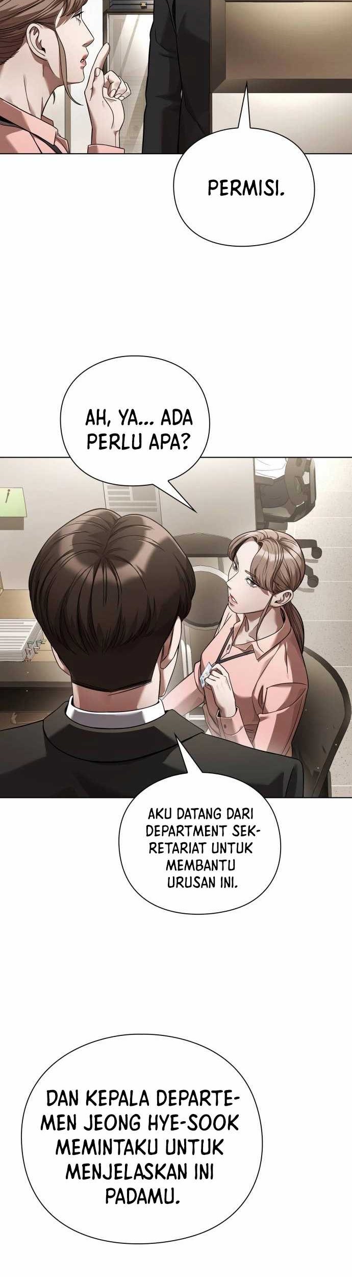 Office Worker Who Sees Fate Chapter 48 - halaman 15