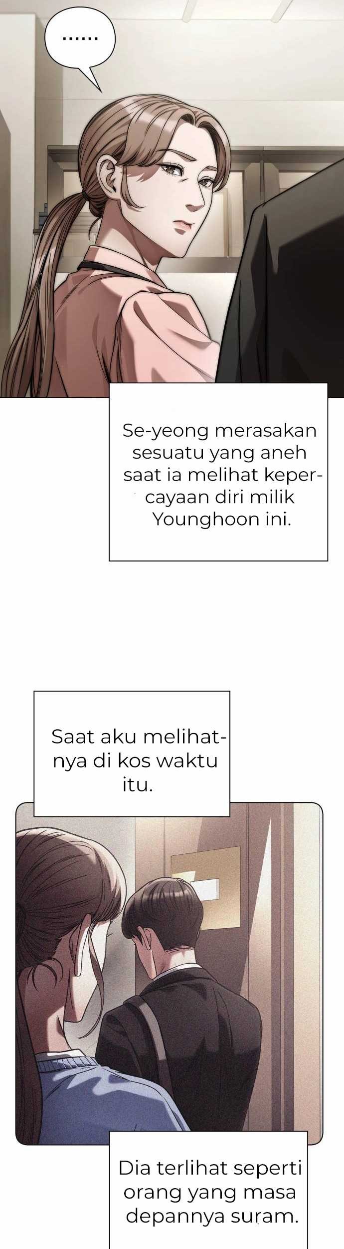 Office Worker Who Sees Fate Chapter 48 - halaman 22