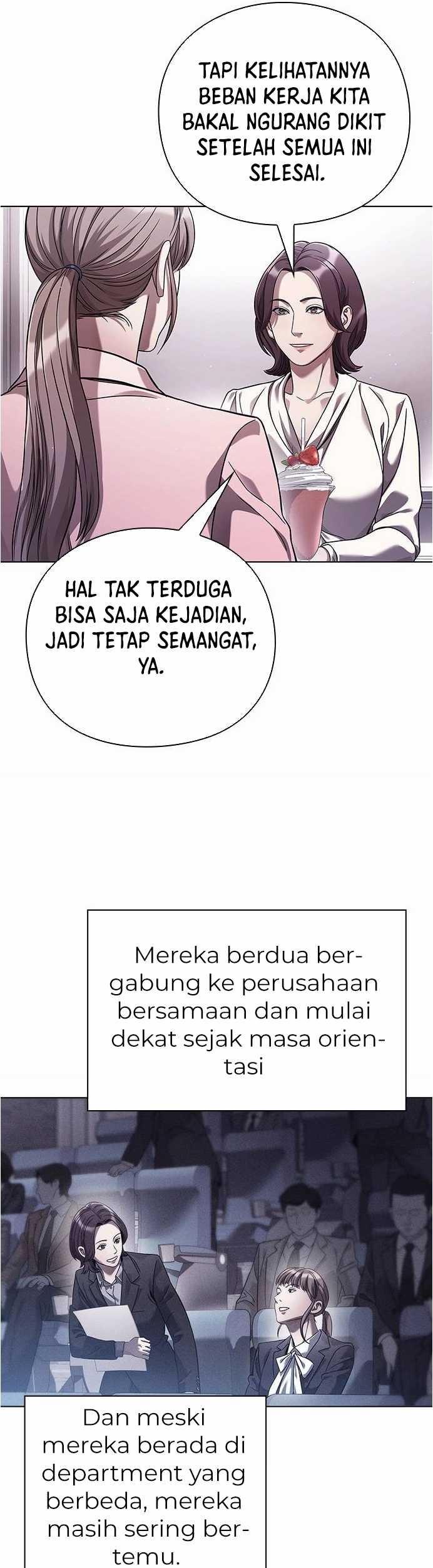 Office Worker Who Sees Fate Chapter 49 - halaman 18