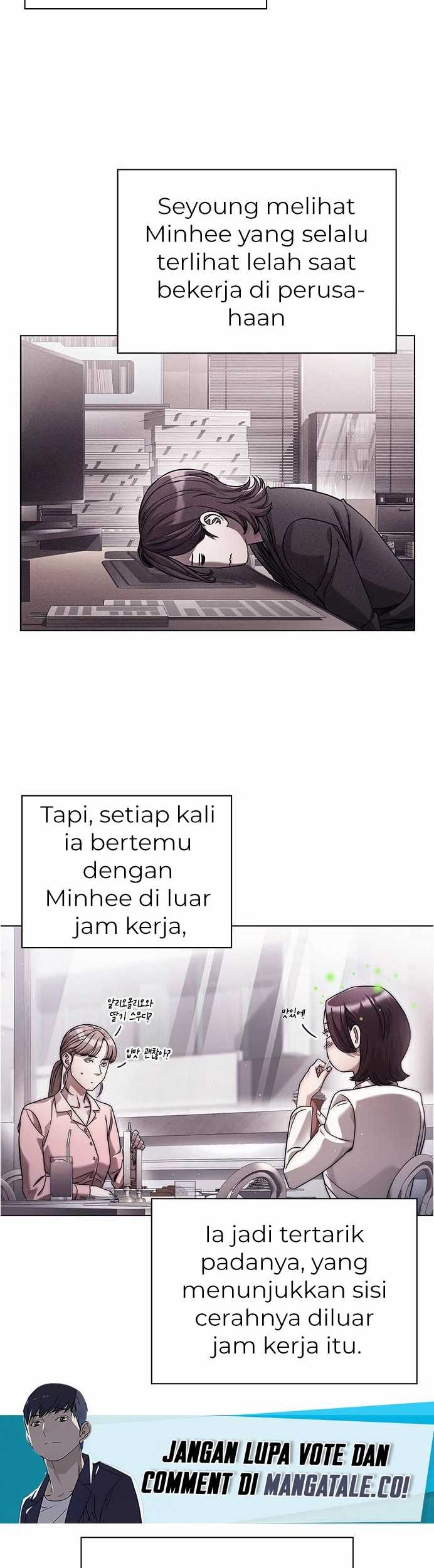 Office Worker Who Sees Fate Chapter 49 - halaman 19
