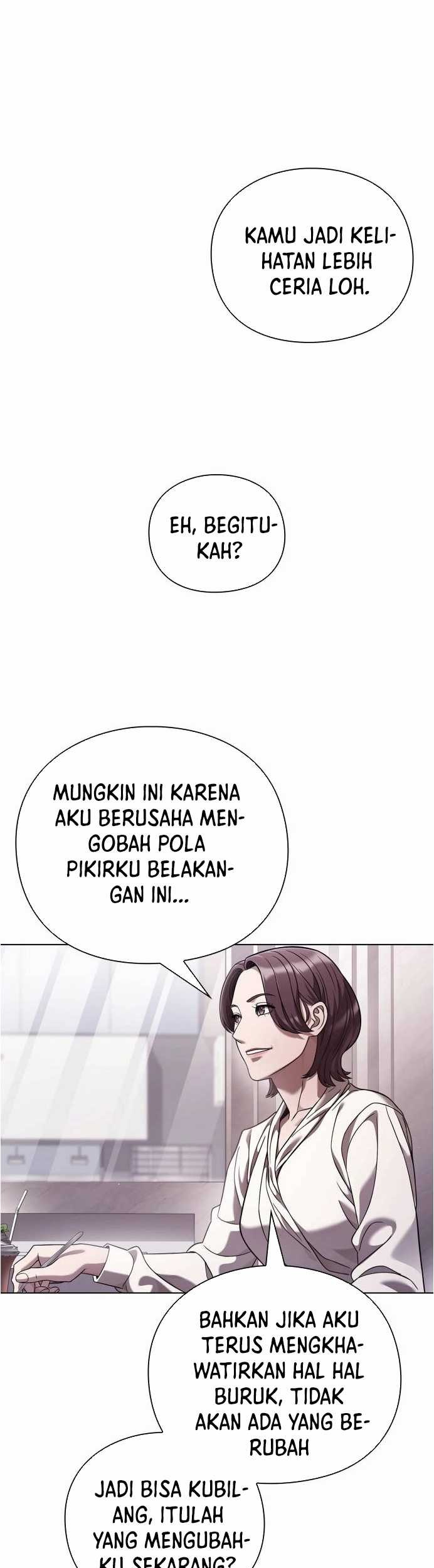 Office Worker Who Sees Fate Chapter 49 - halaman 23
