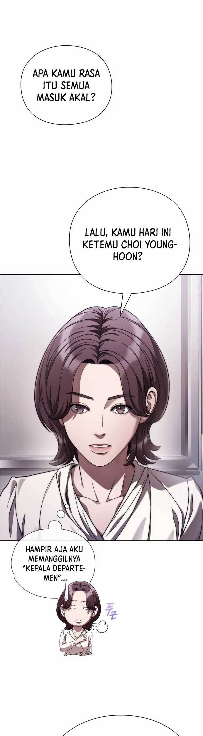 Office Worker Who Sees Fate Chapter 49 - halaman 28
