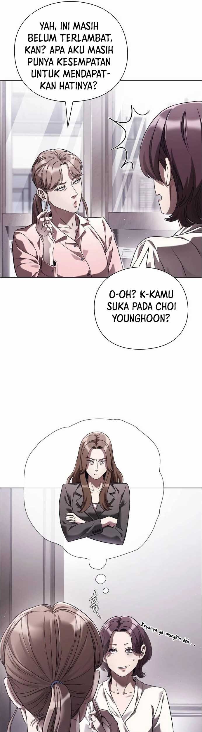 Office Worker Who Sees Fate Chapter 49 - halaman 32