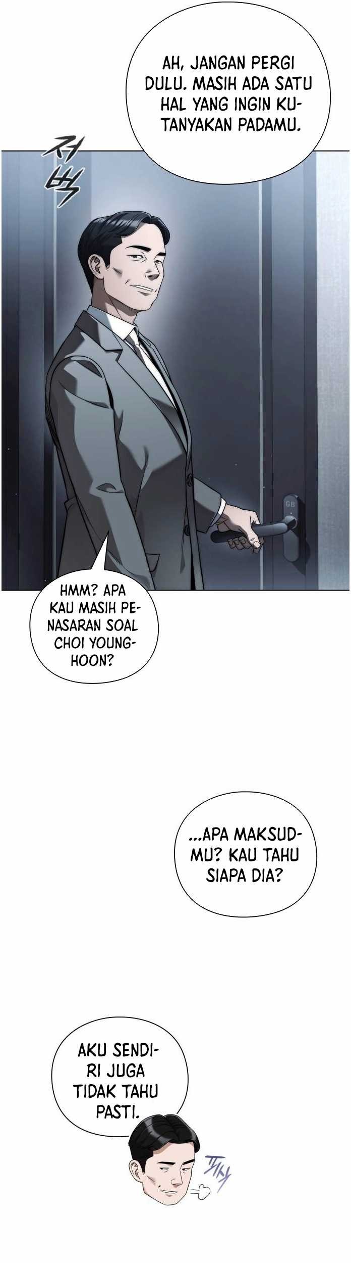 Office Worker Who Sees Fate Chapter 49 - halaman 6