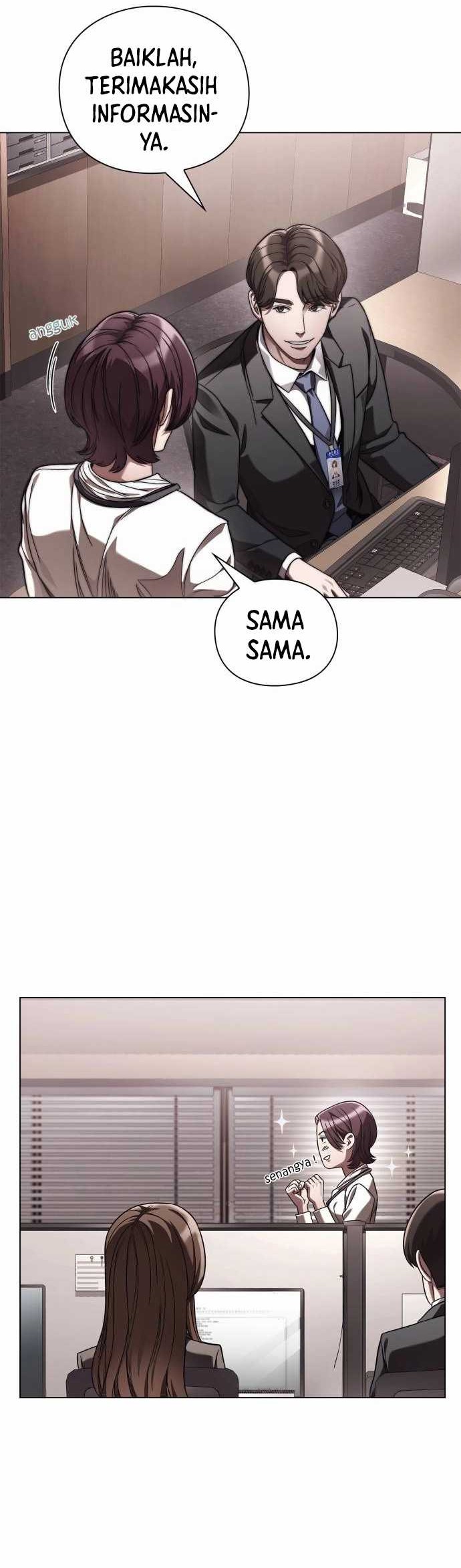 Office Worker Who Sees Fate Chapter 50 - halaman 13