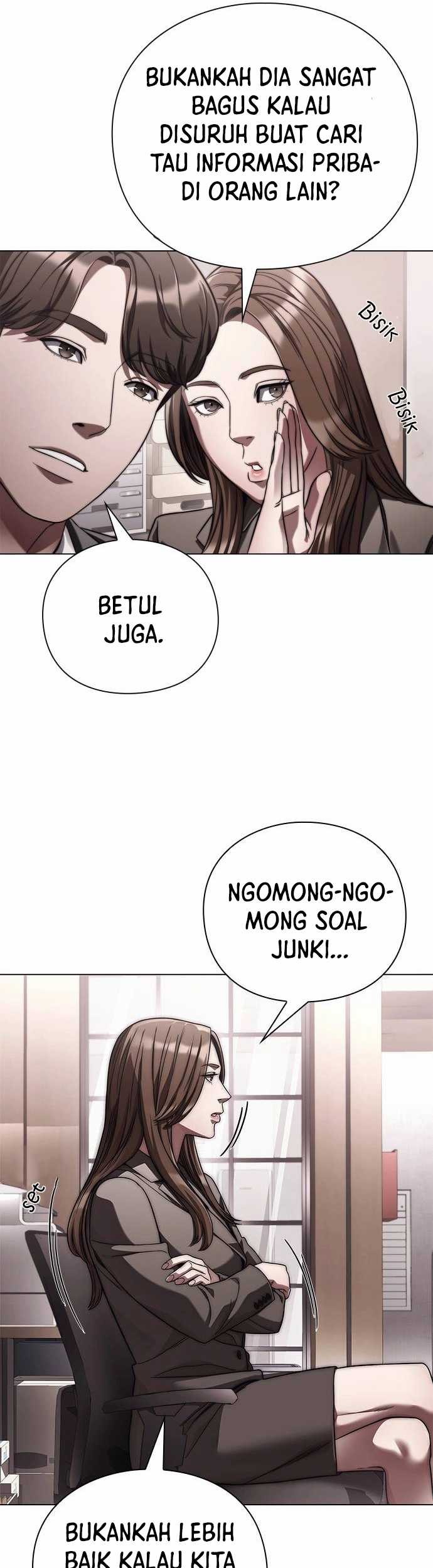 Office Worker Who Sees Fate Chapter 50 - halaman 14