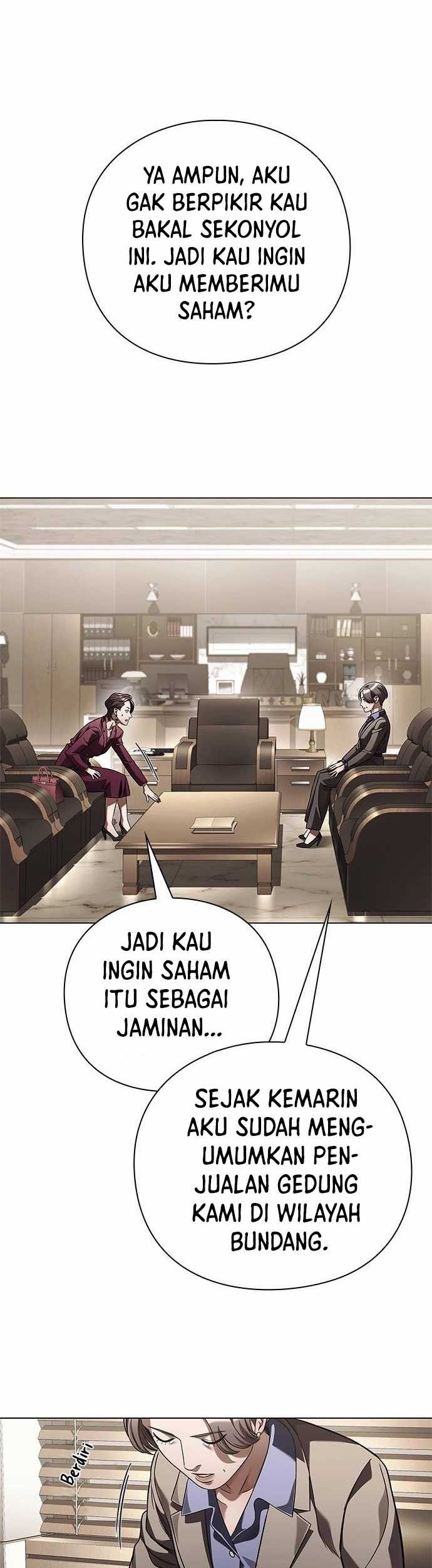 Office Worker Who Sees Fate Chapter 50 - halaman 42