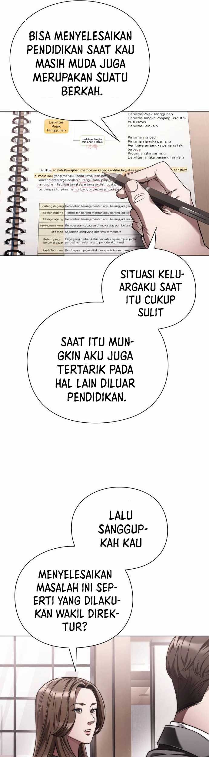 Office Worker Who Sees Fate Chapter 50 - halaman 6