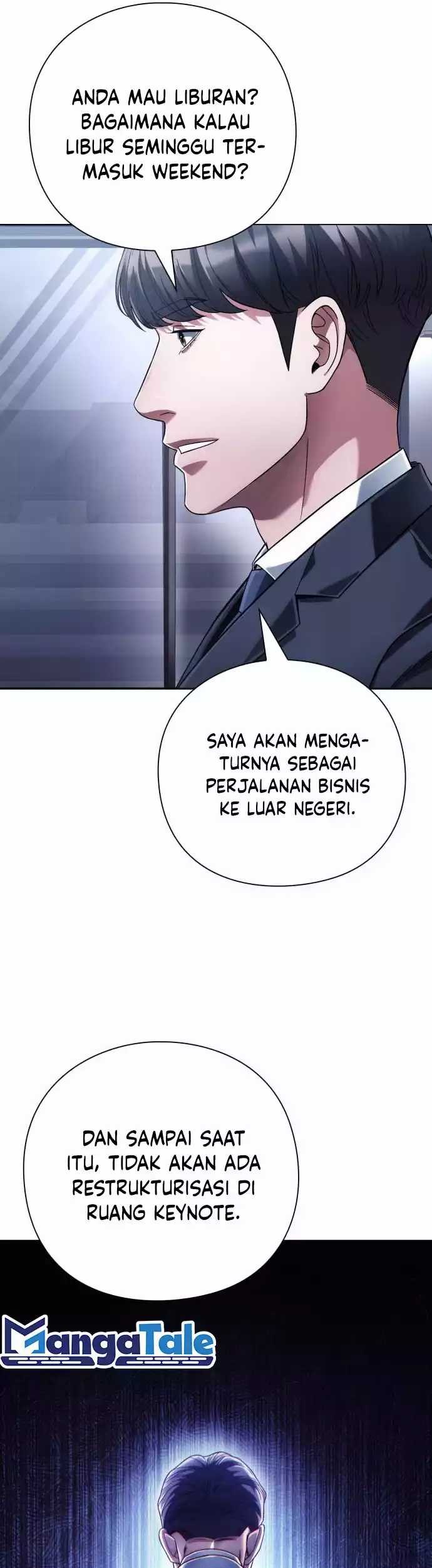 Office Worker Who Sees Fate Chapter 53 - halaman 9