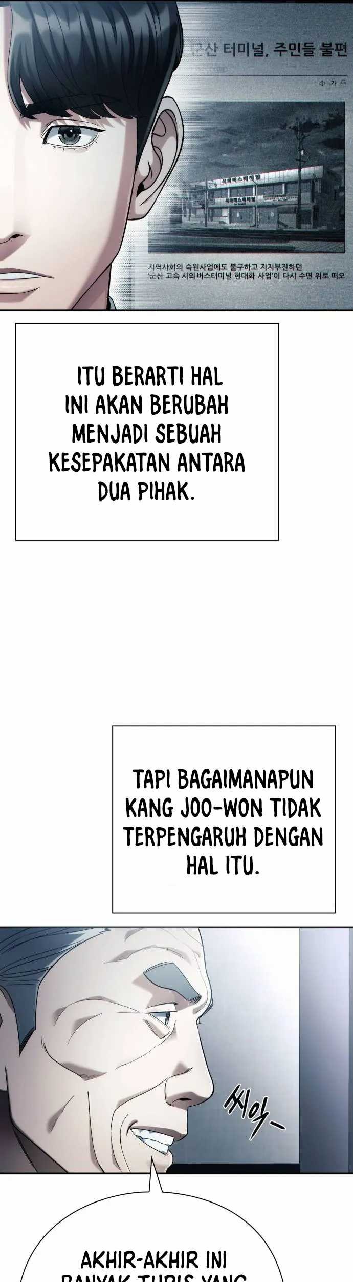 Office Worker Who Sees Fate Chapter 58 - halaman 30