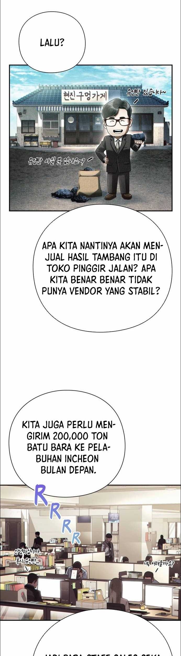 Office Worker Who Sees Fate Chapter 60 - halaman 29