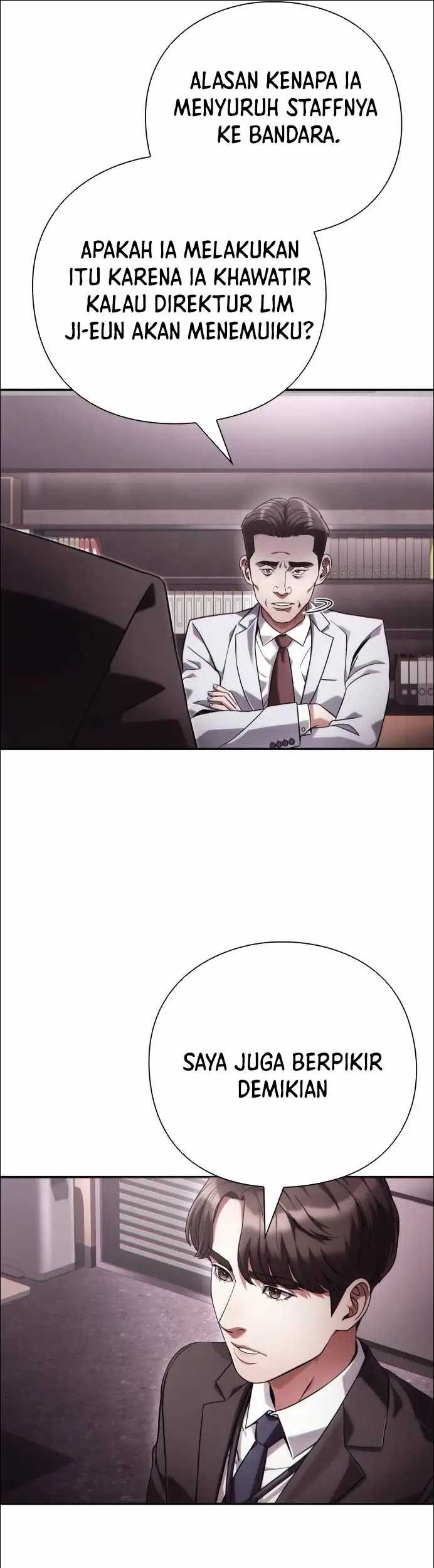 Office Worker Who Sees Fate Chapter 62 - halaman 31