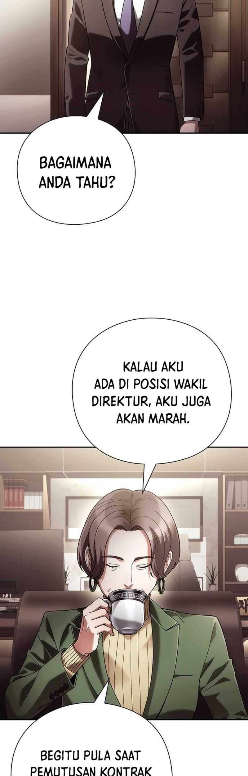 Office Worker Who Sees Fate Chapter 68 - halaman 4