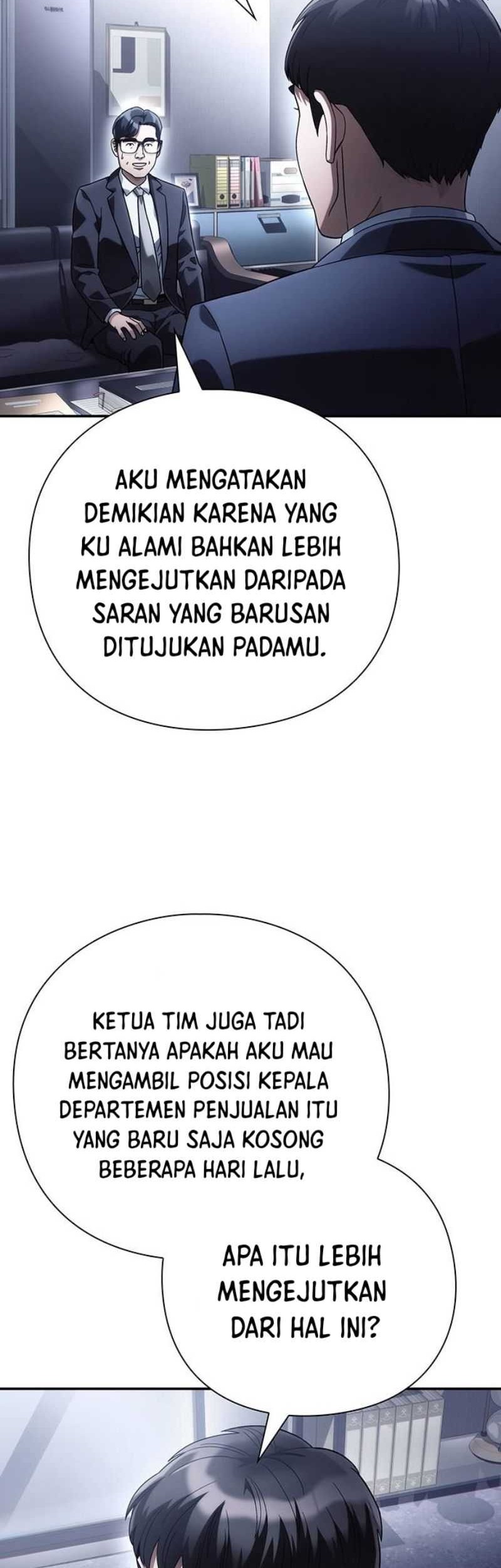 Office Worker Who Sees Fate Chapter 69 - halaman 33