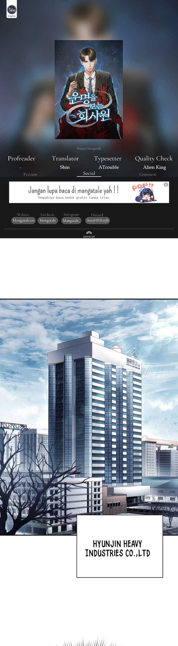 Office Worker Who Sees Fate Chapter 73 - halaman 1