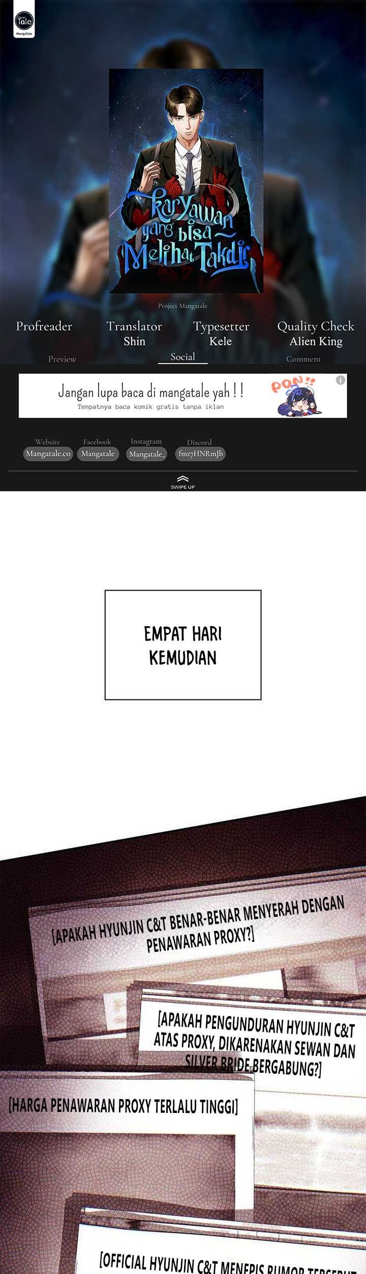 Office Worker Who Sees Fate Chapter 74 - halaman 1