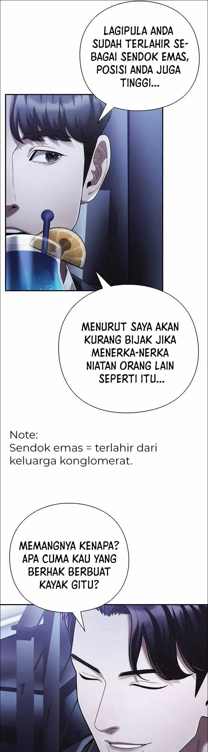 Office Worker Who Sees Fate Chapter 77 - halaman 6