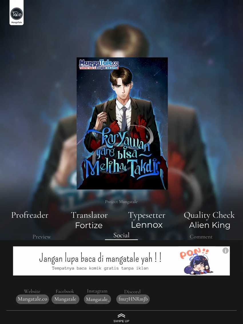 Office Worker Who Sees Fate Chapter 79 - halaman 1