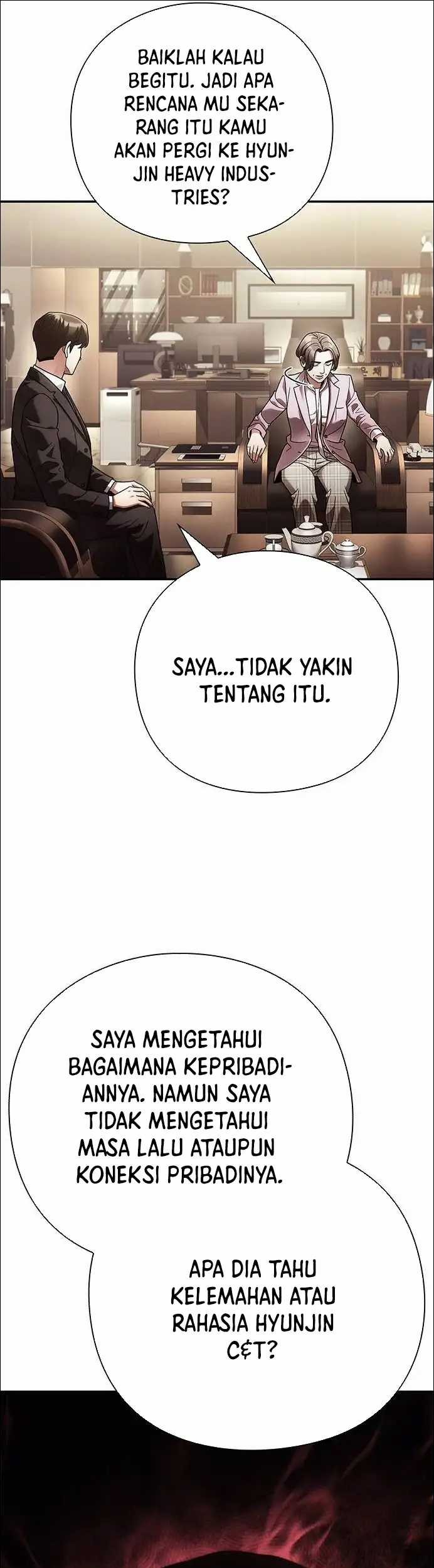 Office Worker Who Sees Fate Chapter 81 - halaman 47