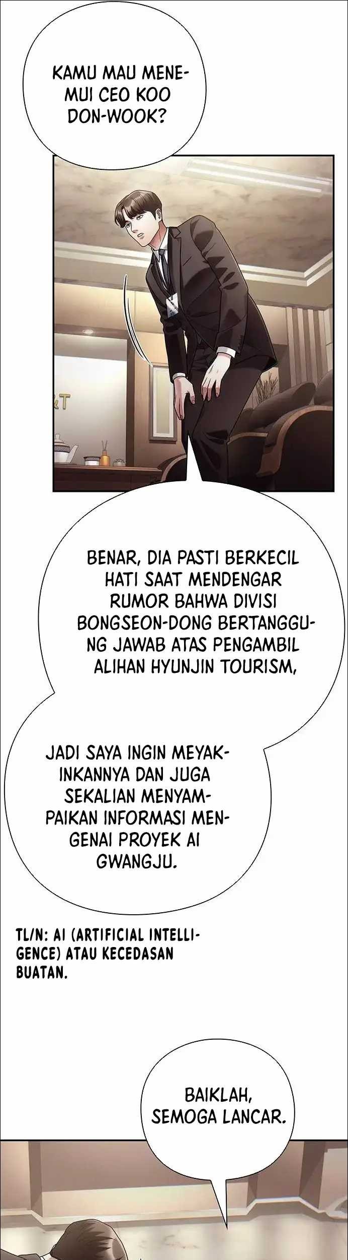Office Worker Who Sees Fate Chapter 81 - halaman 59