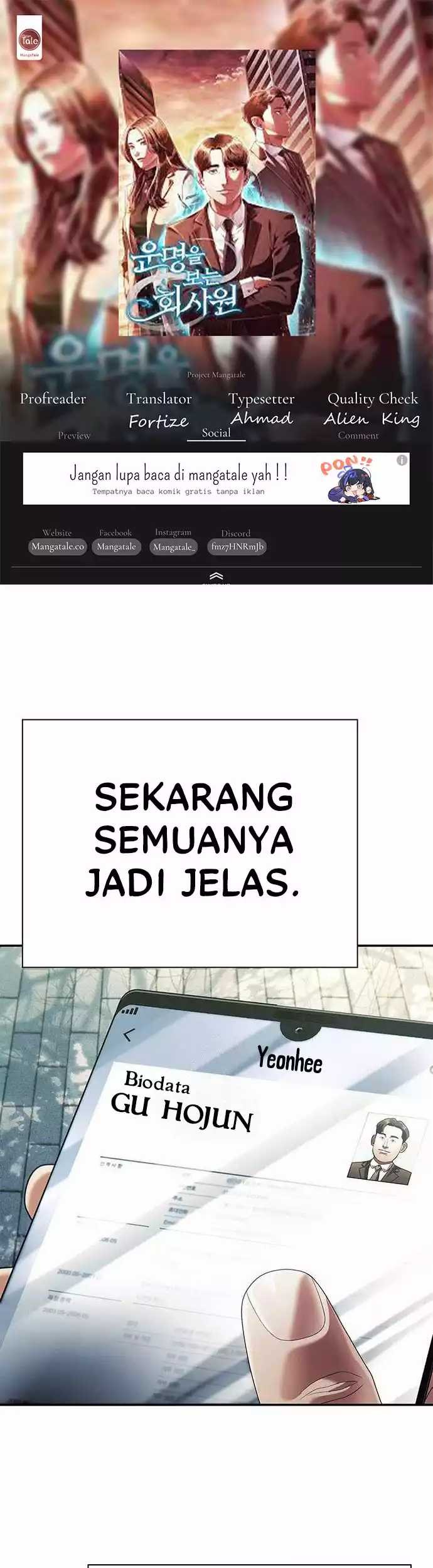 Office Worker Who Sees Fate Chapter 83 - halaman 1