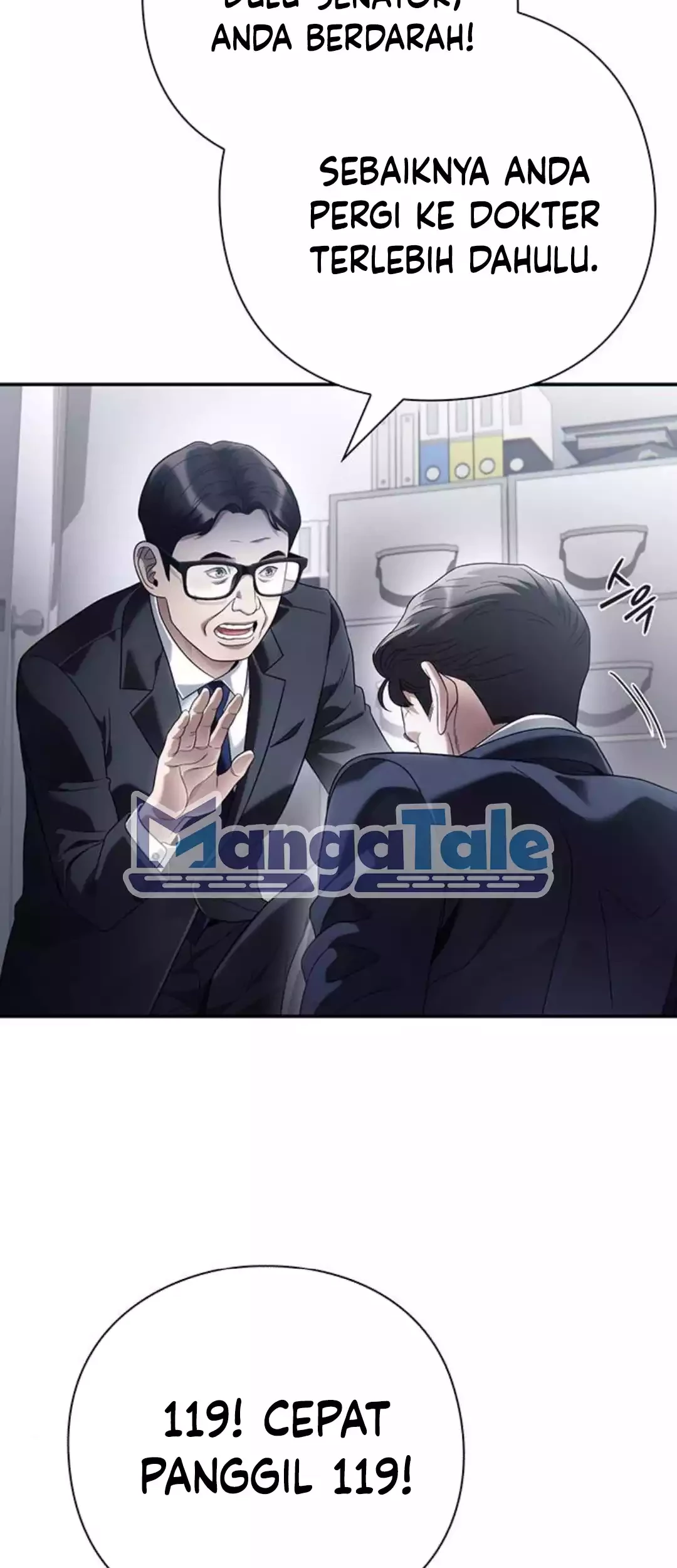 Office Worker Who Sees Fate Chapter 88 - halaman 37