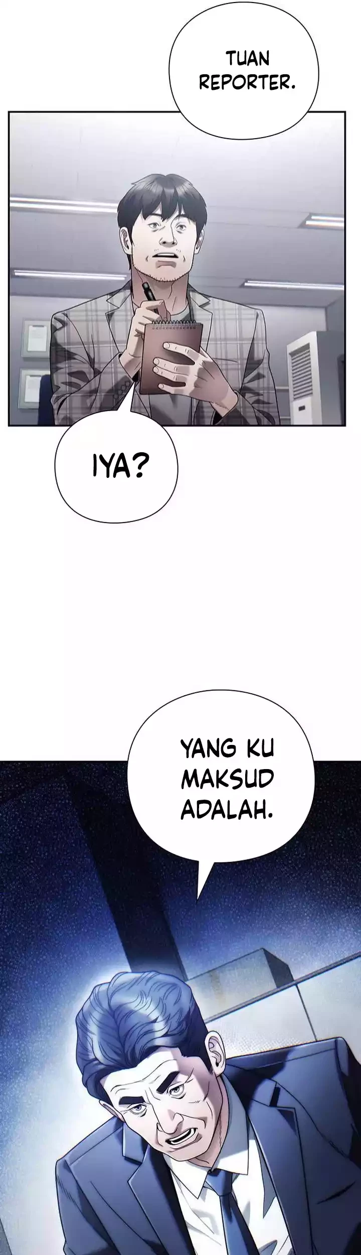 Office Worker Who Sees Fate Chapter 96 - halaman 35