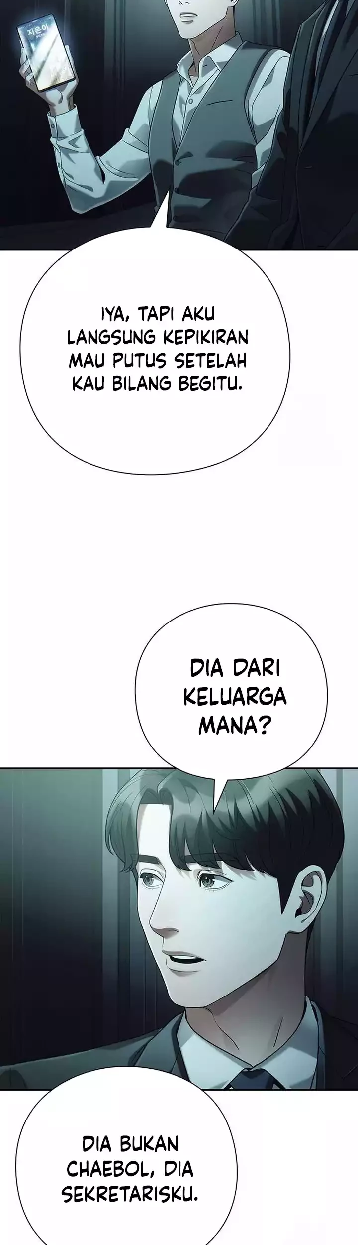 Office Worker Who Sees Fate Chapter 98 - halaman 54