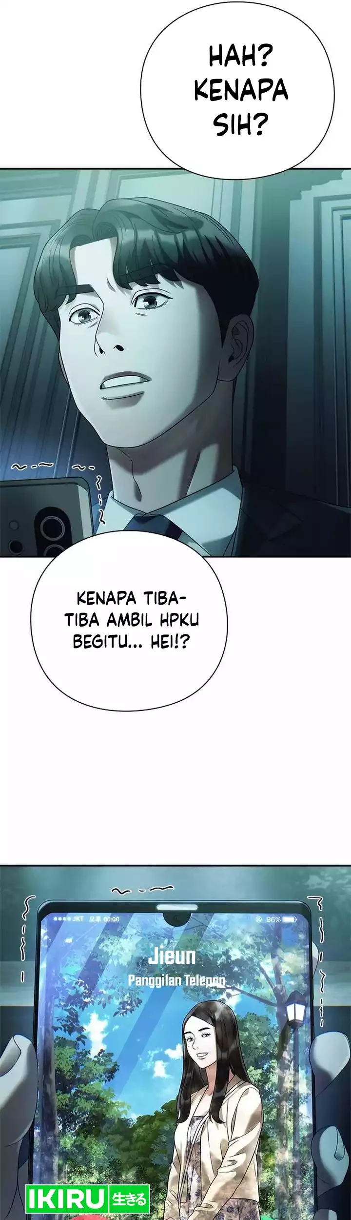 Office Worker Who Sees Fate Chapter 98 - halaman 57