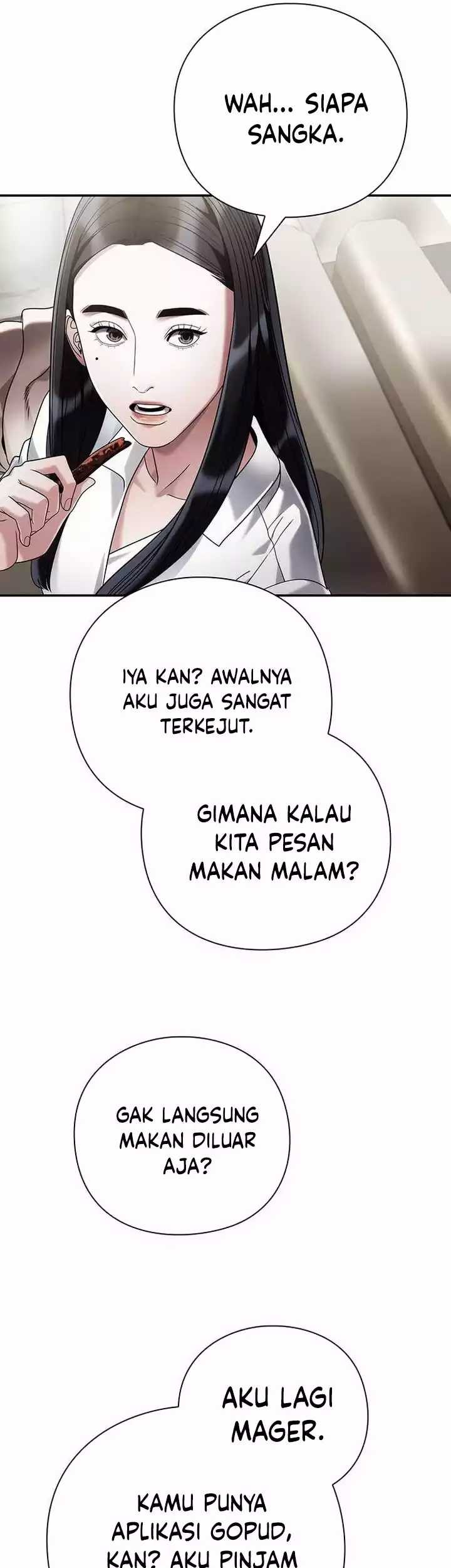 Office Worker Who Sees Fate Chapter 99 - halaman 63