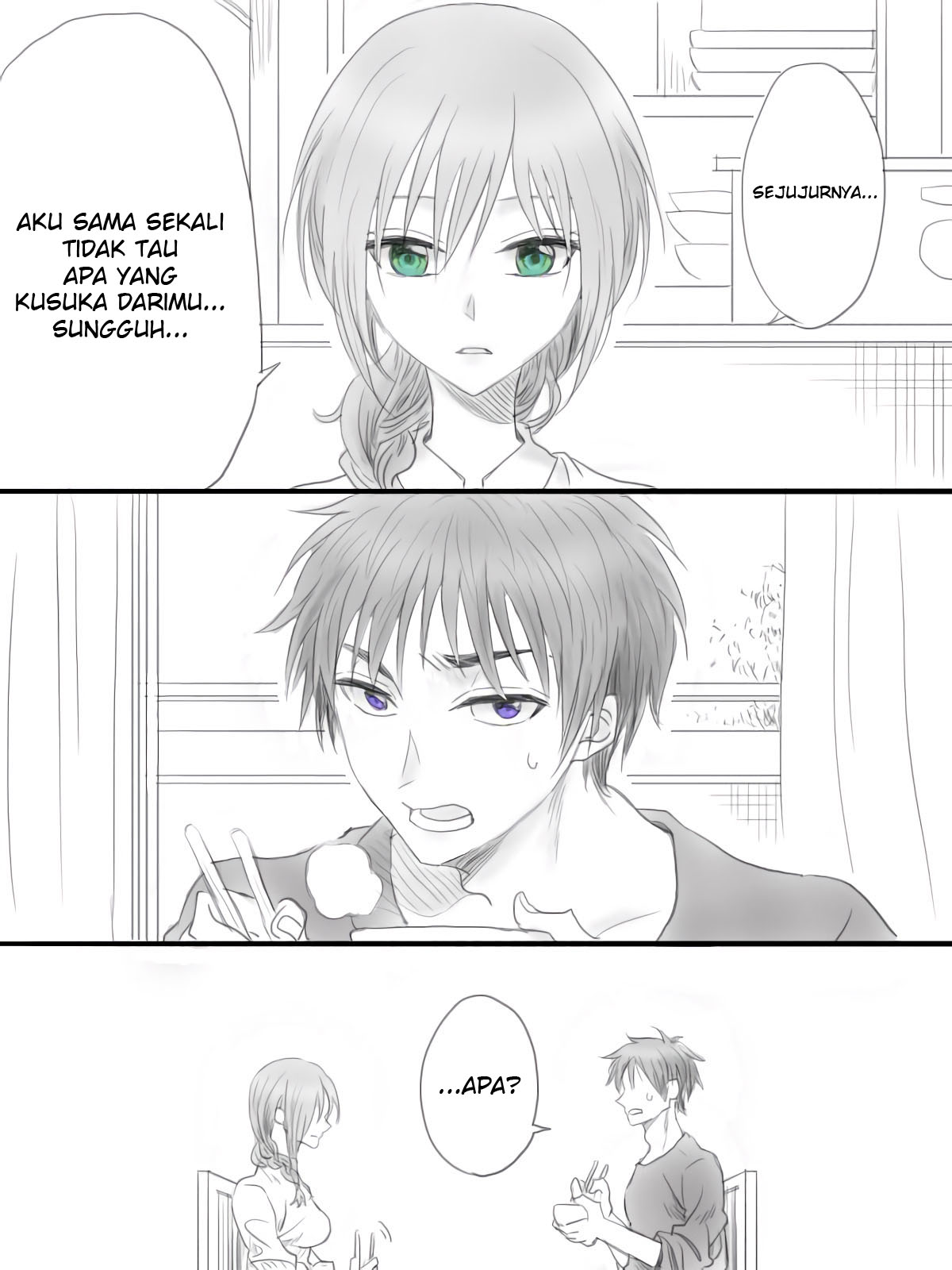 Official "Test" Manga Chapter 0 - halaman 1